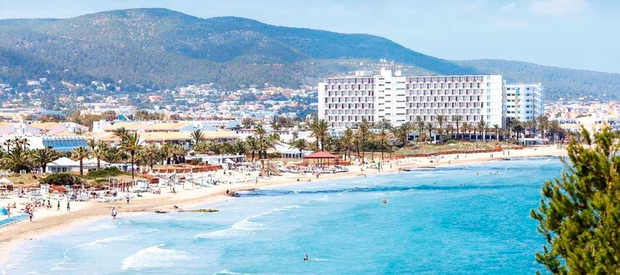 Plage Playa d'en Bossa Ibiza